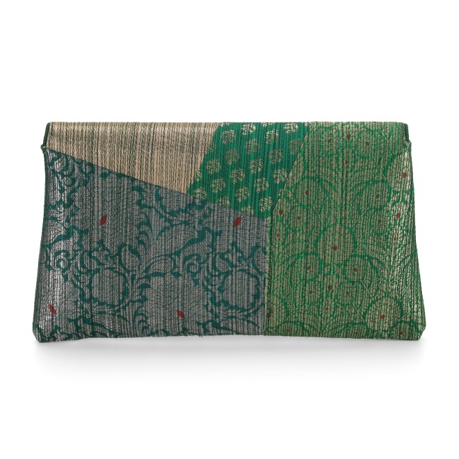 Cheemo Women Green Evening Bag (SKU: 77-250-21-10)
