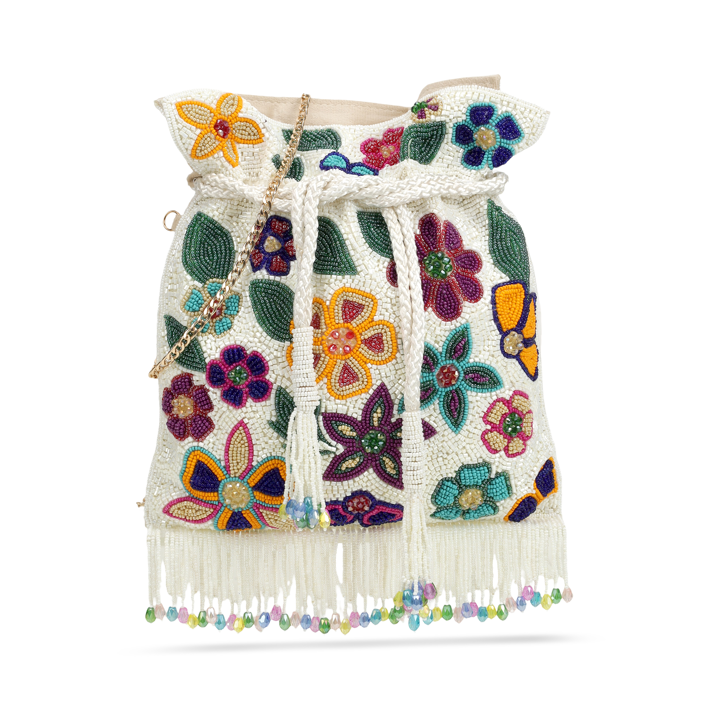 Cheemo Women Off-white Potlis (SKU: 77-261-66-10)