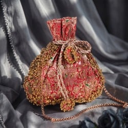 Cheemo Women Red Potlis