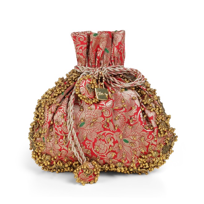 Cheemo Women Red Potlis (SKU: 77-267-18-10)