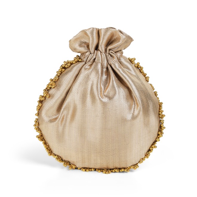 Cheemo Women Gold Potlis (SKU: 77-267-15-10)
