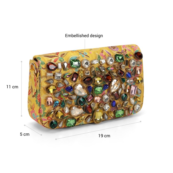 Cheemo Women Orange Evening Bag (SKU: 77-272-25-10)