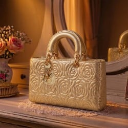 Cheemo Women Gold Satchel Bag