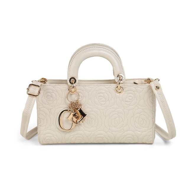 Cheemo Women Off-white Satchel Bag (SKU: 77-276-66-10)