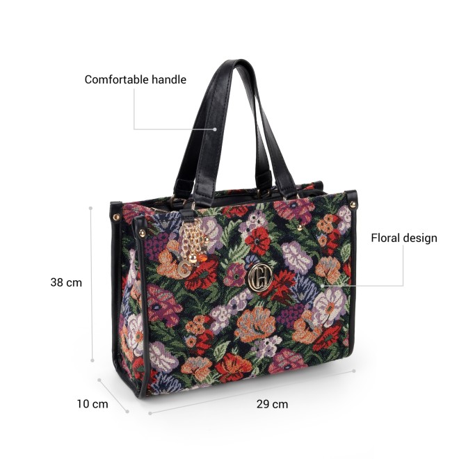 Cheemo Women Blue-multi Satchel Bag (SKU: 77-277-54-10)