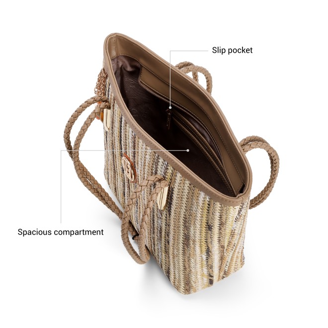 Cheemo Women Beige-multi Shoulder Bag (SKU: 77-278-63-10)