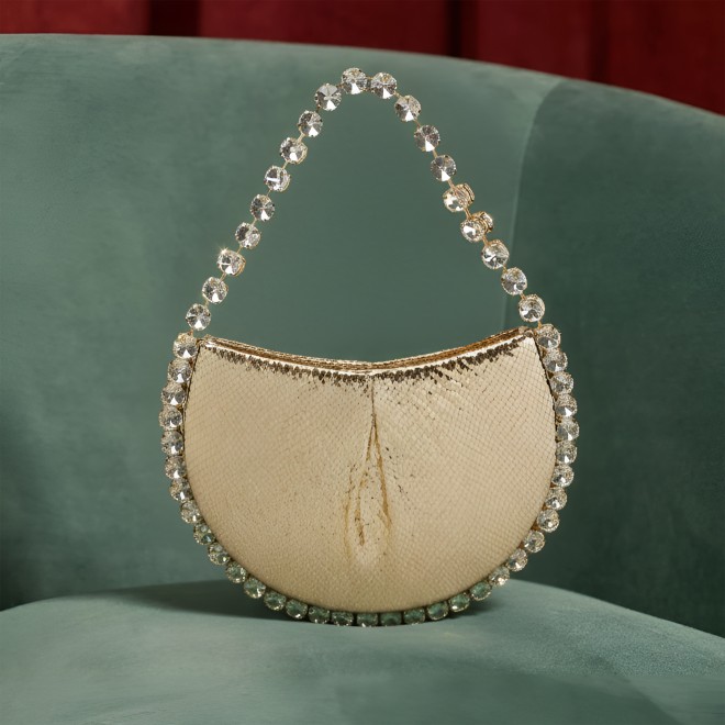 Cheemo Women Gold Evening Bag