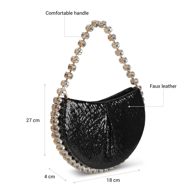 Cheemo Women Black Evening Bag (SKU: 77-279-11-10)