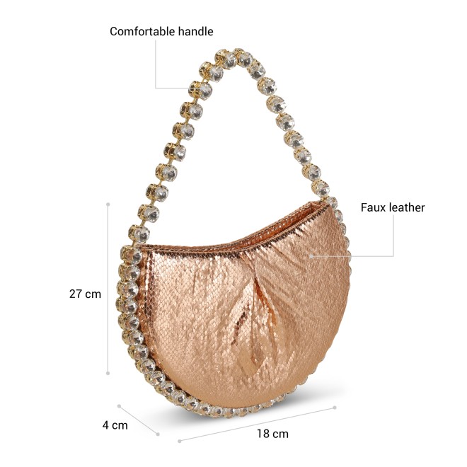Cheemo Women Bronze Evening Bag (SKU: 77-279-46-10)