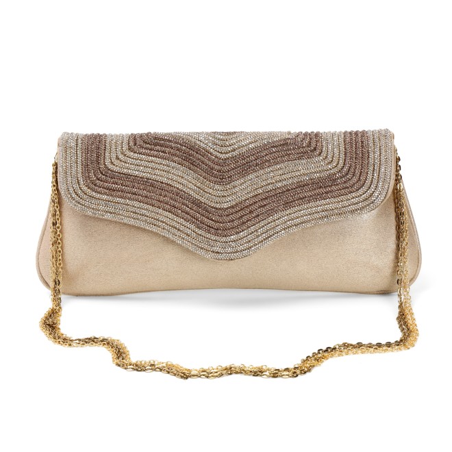 Cheemo Women Gold Evening Bag (SKU: 77-283-15-10)
