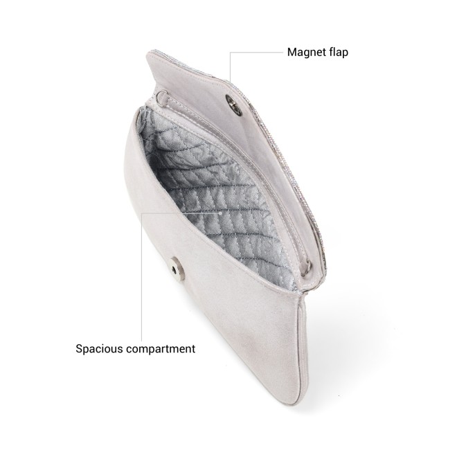 Cheemo Women Silver Evening Bag (SKU: 77-283-27-10)