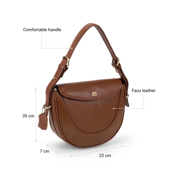 Cheemo Women Tan Shoulder Bag (SKU: 77-287-23-10)