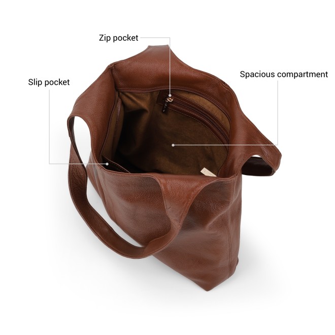 Cheemo Women Tan Shoulder Bag (SKU: 77-291-23-10)