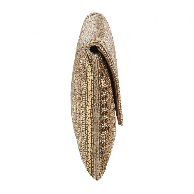 Cheemo Women Antique-Gold Clutch Clutches (SKU: 77-41-28-10)