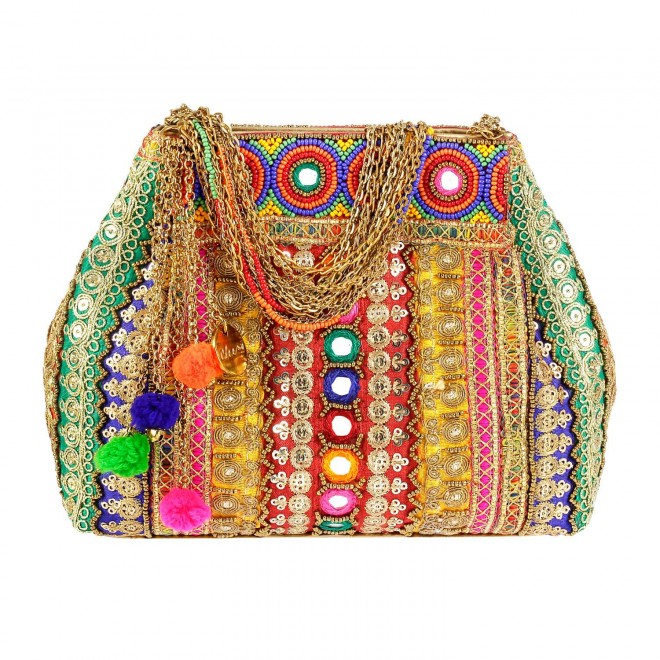 Cheemo Women Multi-Color Potlis Potlis