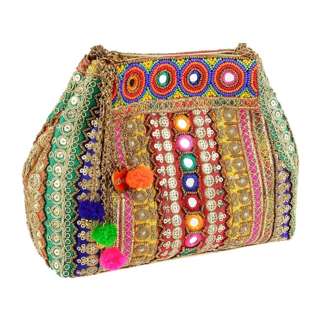 Cheemo Women Multi-Color Potlis Potlis (SKU: 77-5979-13-10)