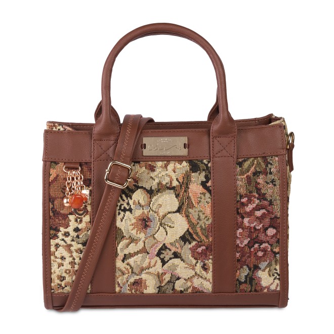 Cheemo Women Tan Satchel Bag (SKU: 77-75-23-10)