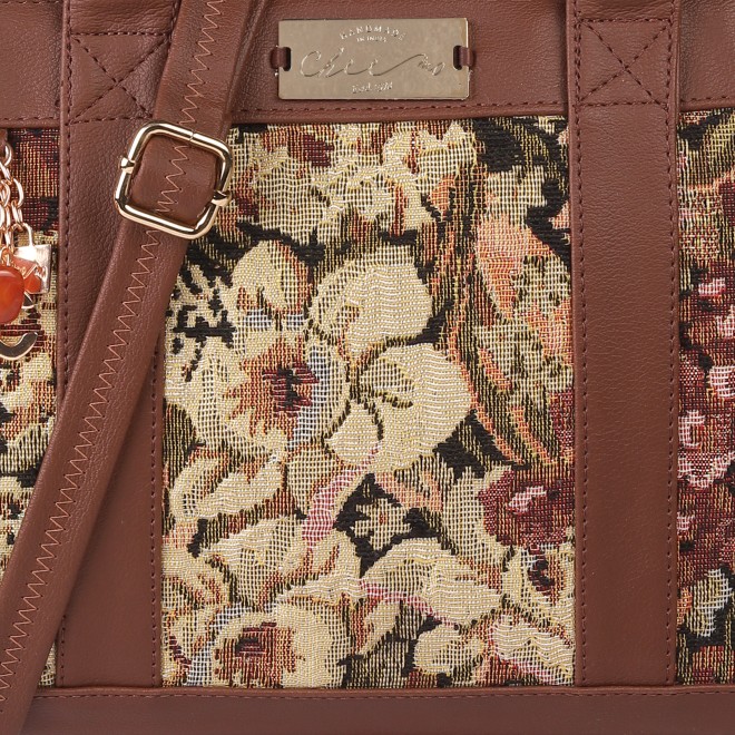 Cheemo Women Tan Satchel Bag (SKU: 77-75-23-10)
