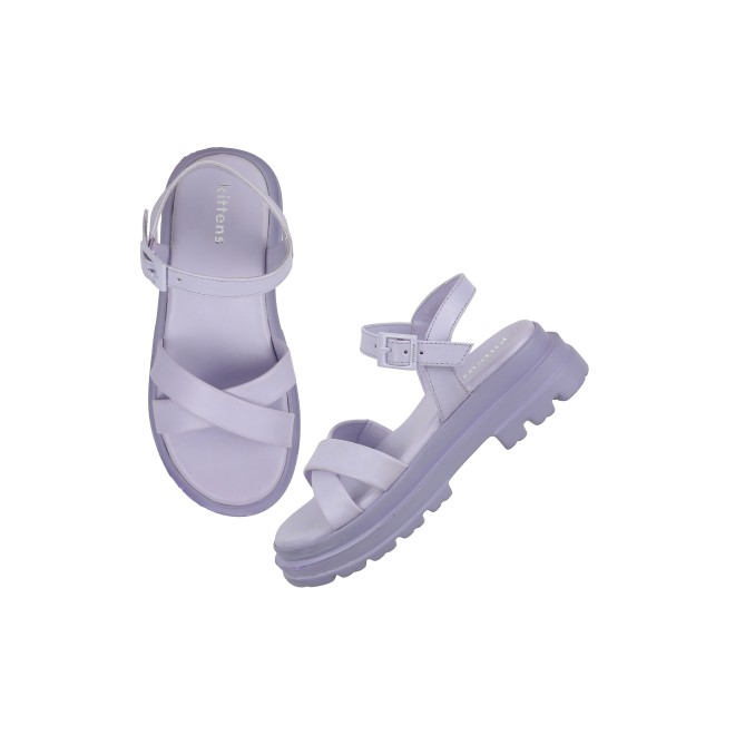 Kittens Girls Purple Casual Sandals (SKU: 78-1-26-31)
