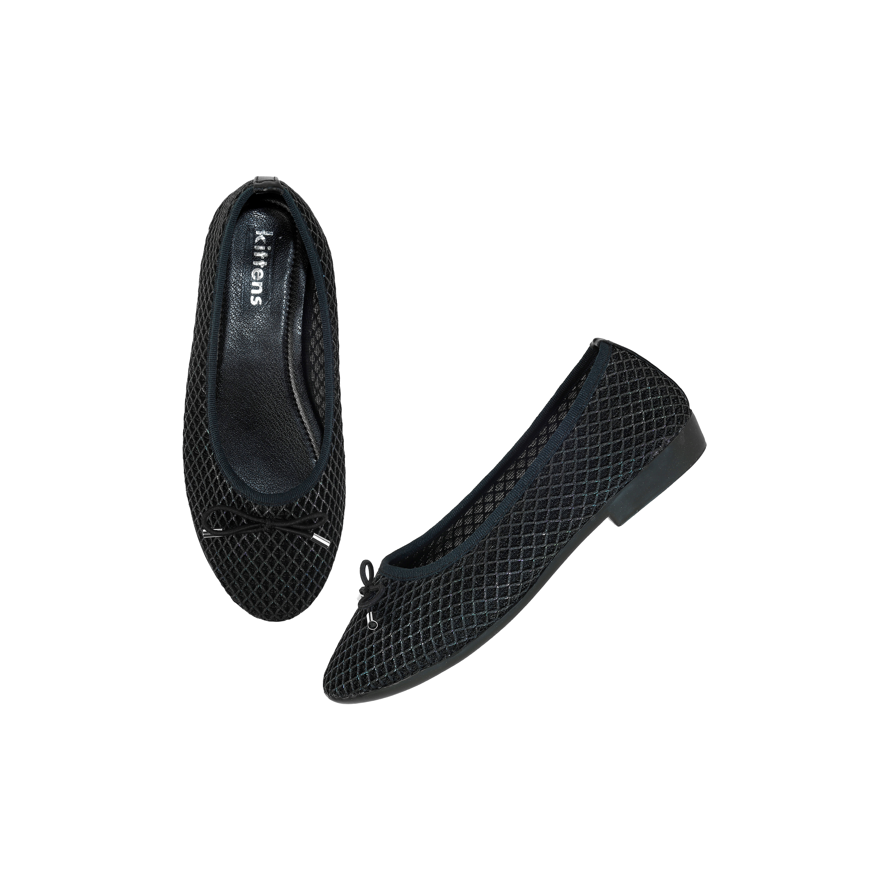 Kittens Girls Black Casual Ballerinas (SKU: 78-37-11-30)