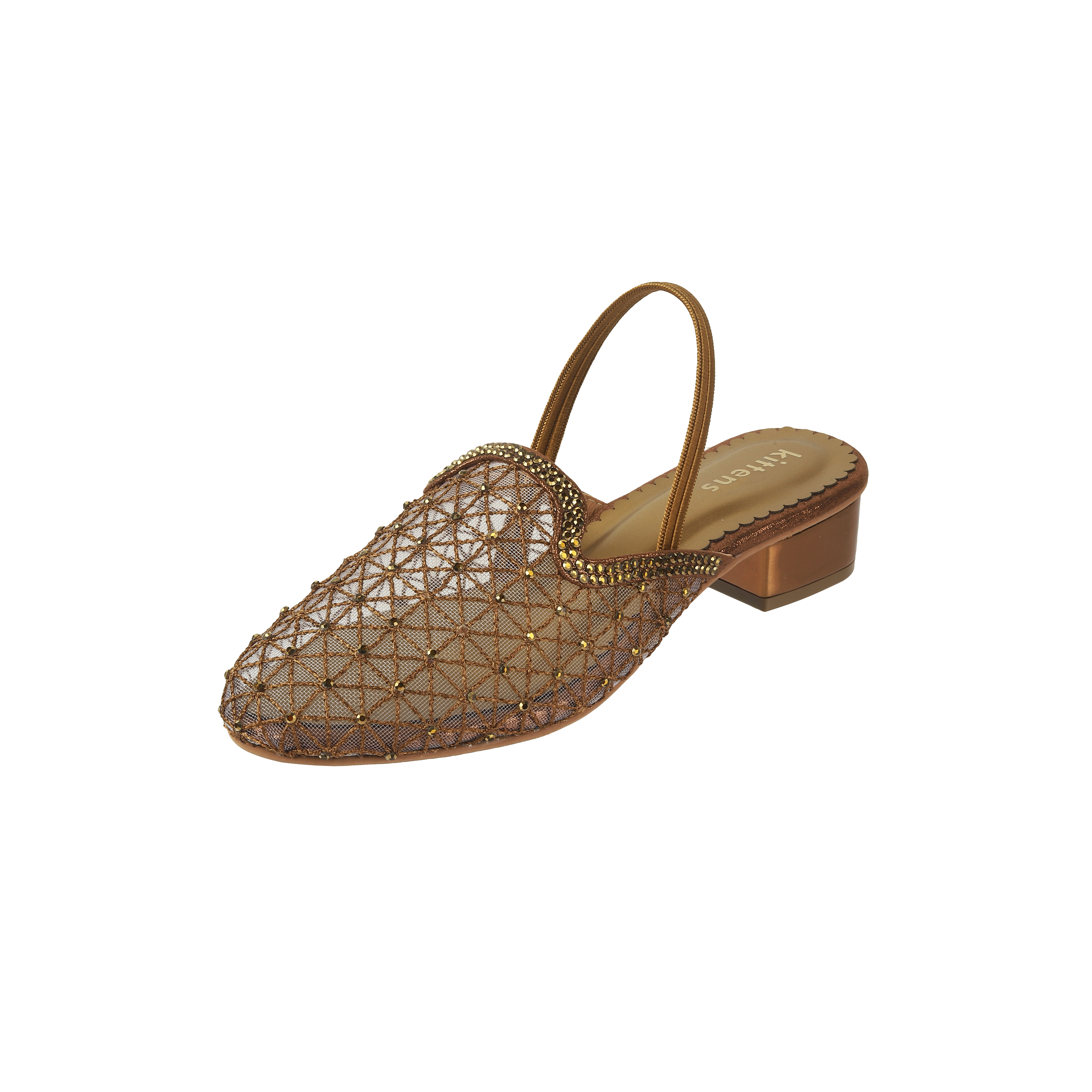 Kittens Girls Antic-gold Casual Sandals (SKU: 78-40-28-32)