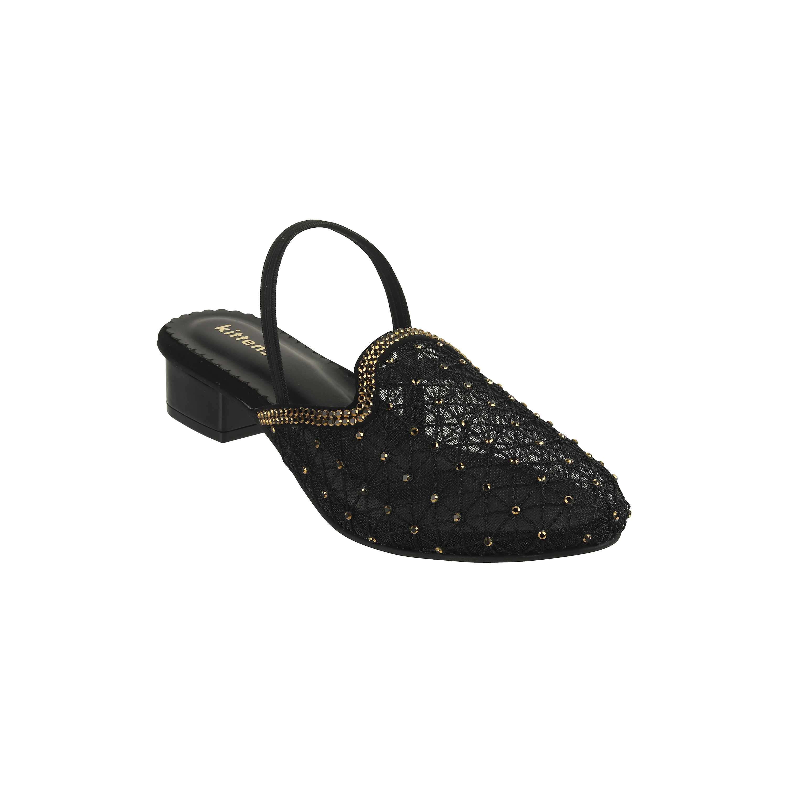 Kittens Girls Black Casual Sandals (SKU: 78-40-11-32)
