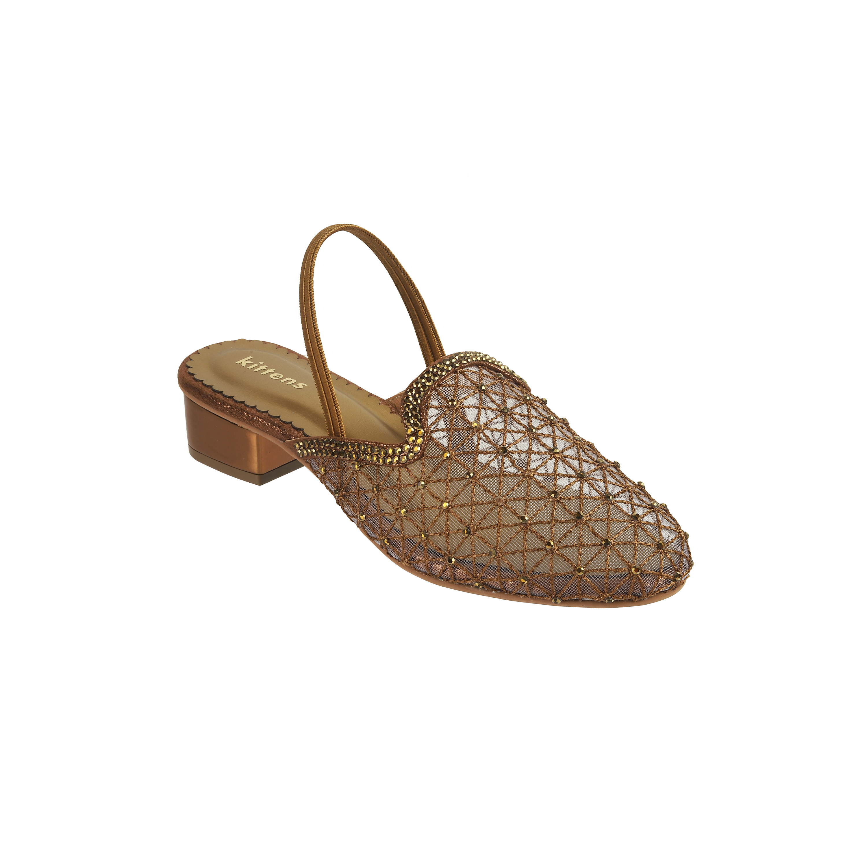 Kittens Girls Antic-gold Casual Sandals (SKU: 78-40-28-32)