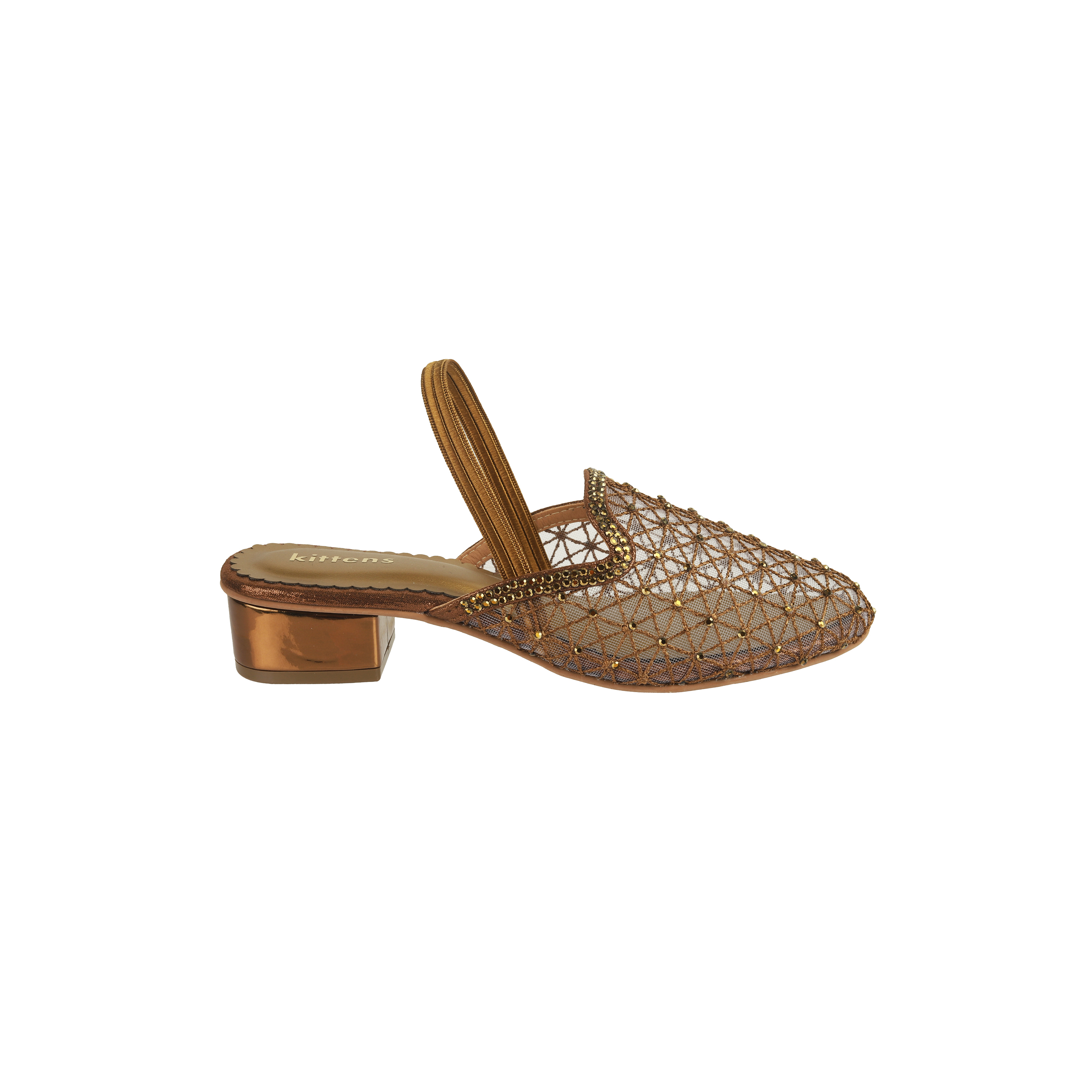 Kittens Girls Antic-gold Casual Sandals (SKU: 78-40-28-32)