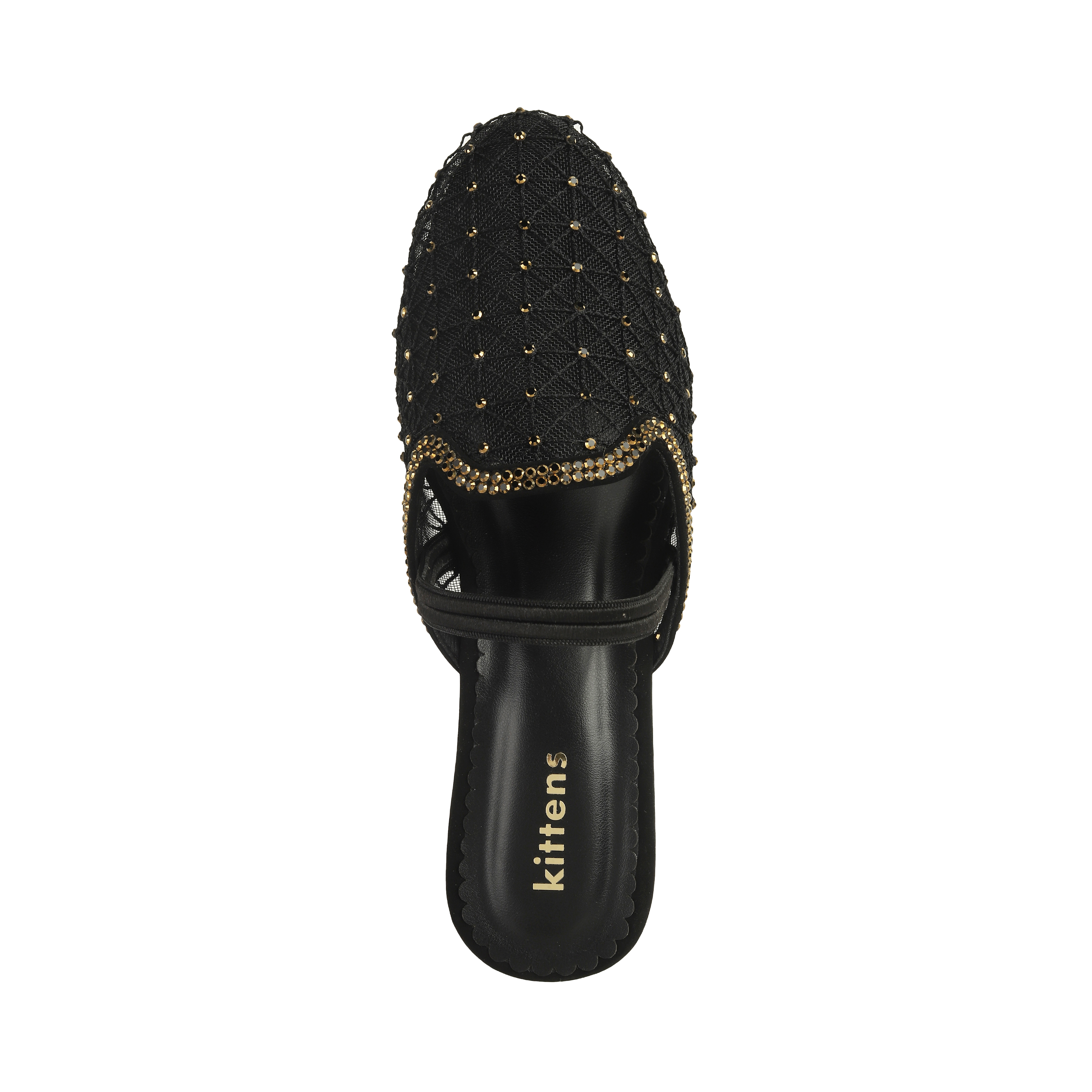 Kittens Girls Black Casual Sandals (SKU: 78-40-11-32)