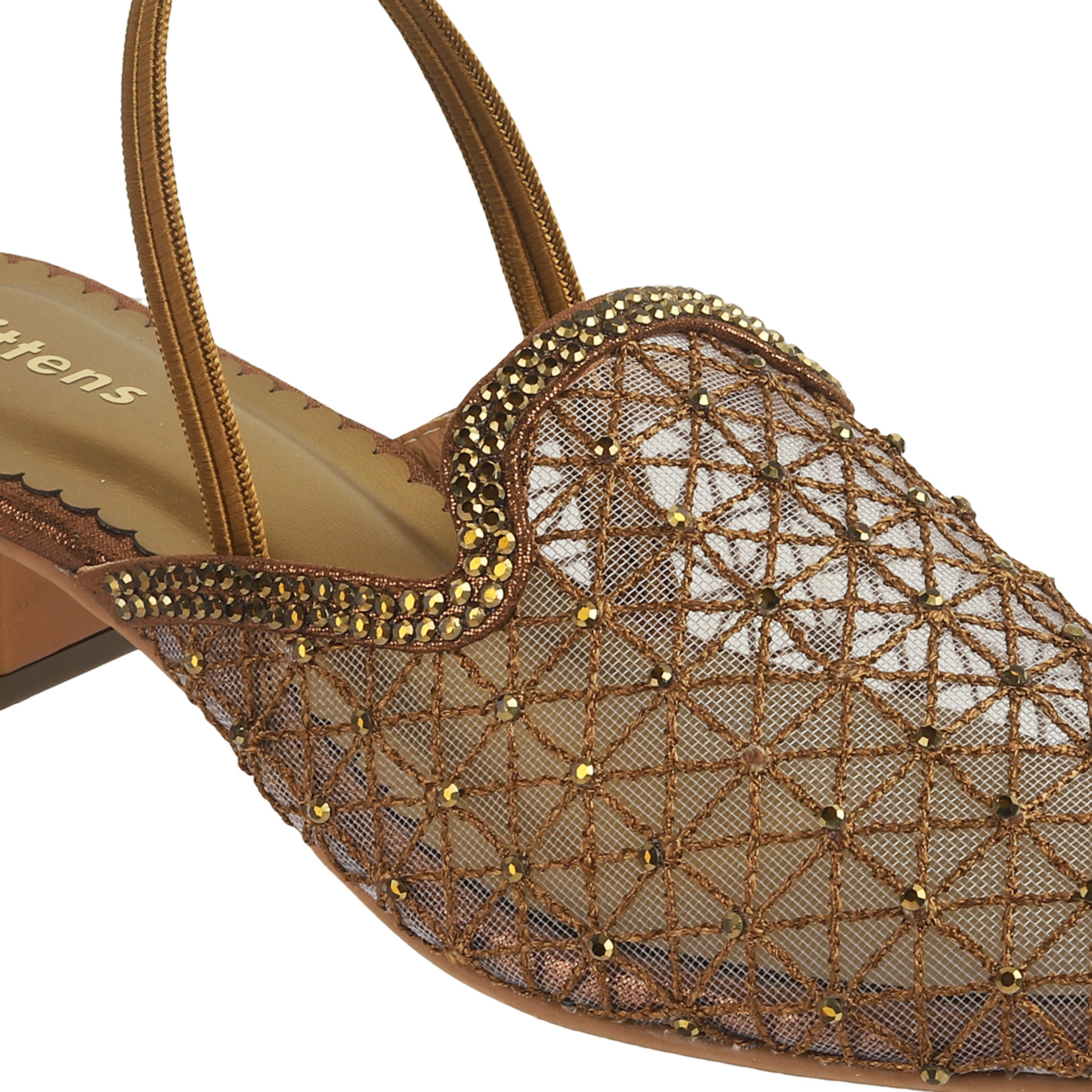Kittens Girls Antic-gold Casual Sandals (SKU: 78-40-28-32)