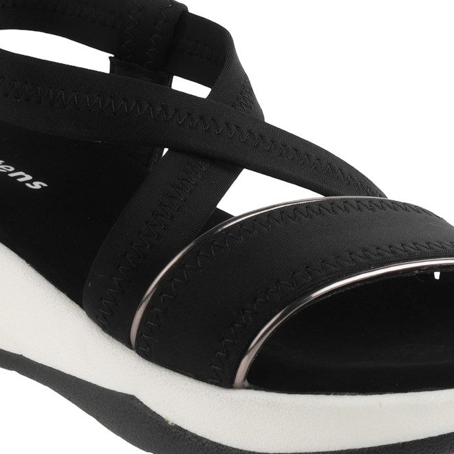 Kittens Girls Black Casual Sandals (SKU: 78-43-11-30)