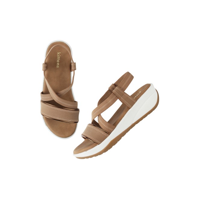 Kittens Girls Beige Casual Sandals (SKU: 78-43-20-30)
