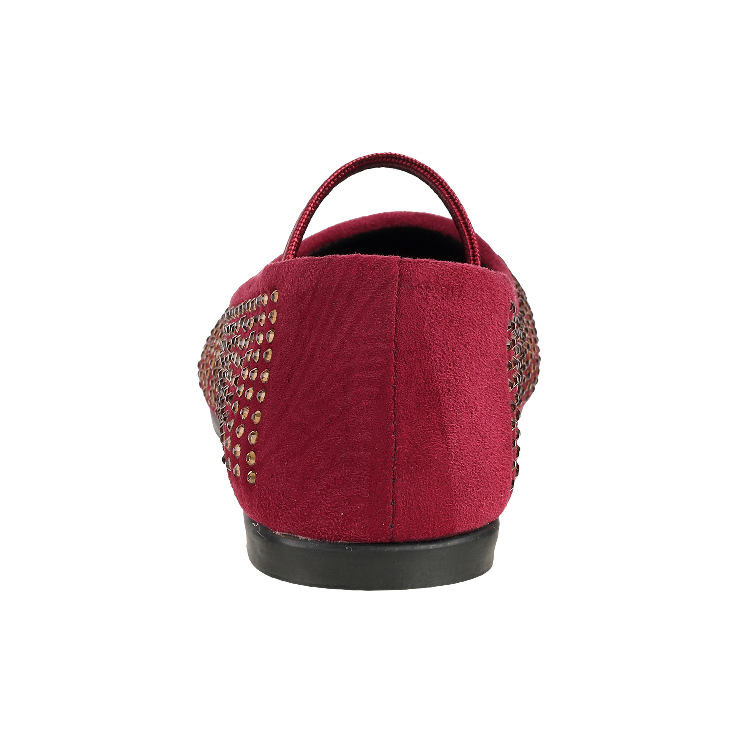 Kittens Girls Maroon Casual Ballerinas (SKU: 78-48-44-30)
