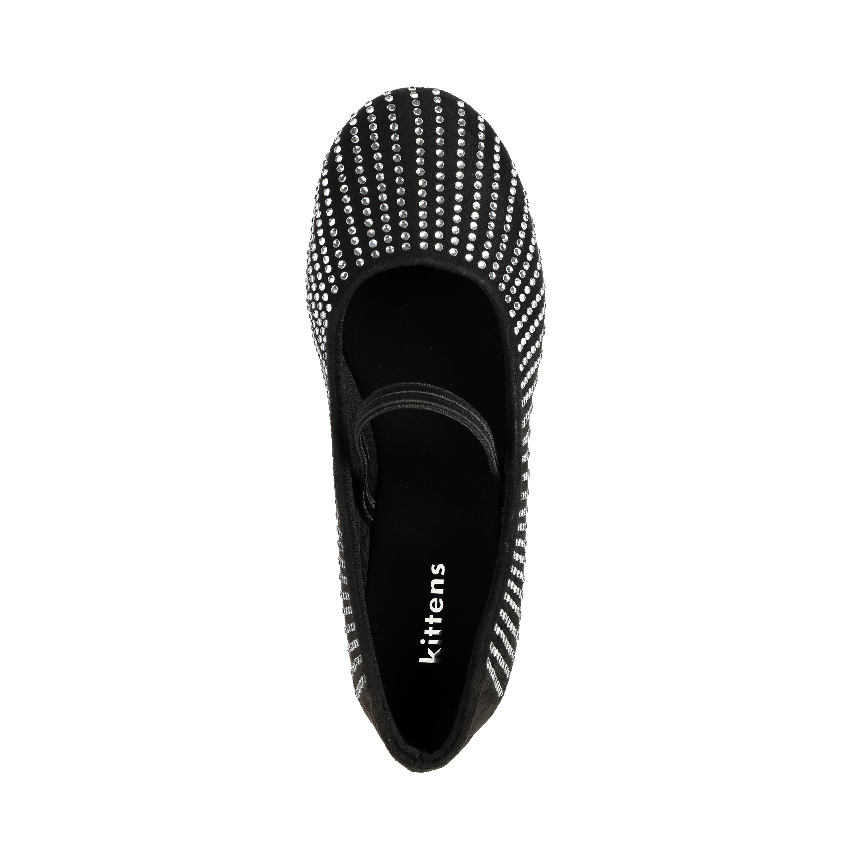 Kittens Girls Black Casual Ballerinas (SKU: 78-48-11-30)