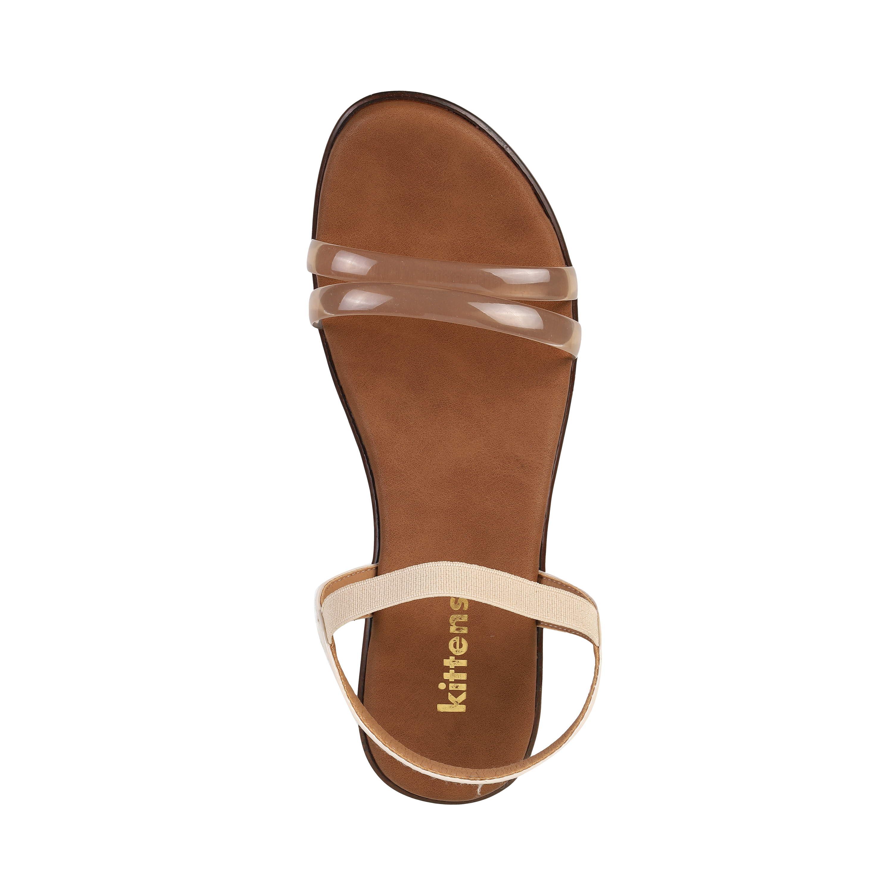 Kittens Girls Beige Casual Sandals (SKU: 78-56-20-32)