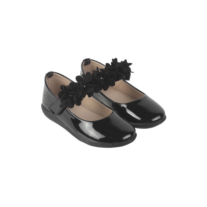 Kittens Girls Black-pat Formal Ballerinas (SKU: 78-5665-31-27)