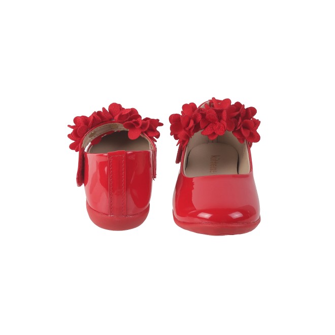 Kittens Girls Red Formal Ballerinas (SKU: 78-5665-18-26)