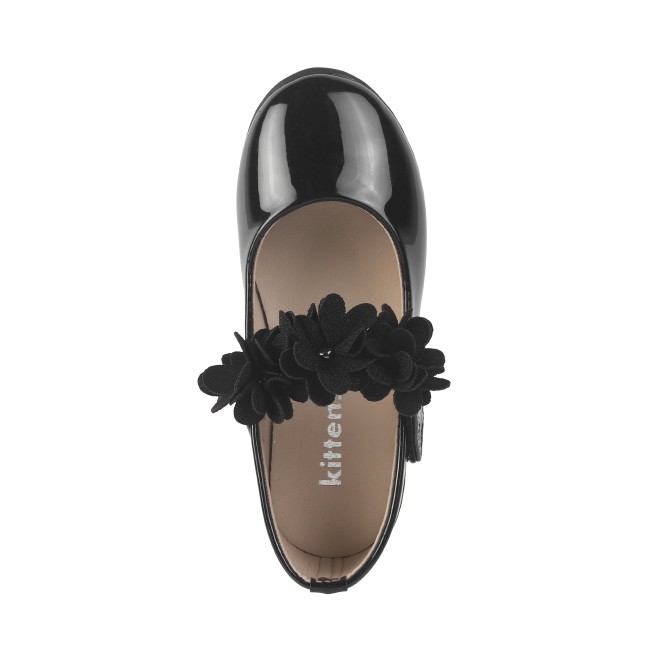 Kittens Girls Black-pat Formal Ballerinas (SKU: 78-5665-31-27)