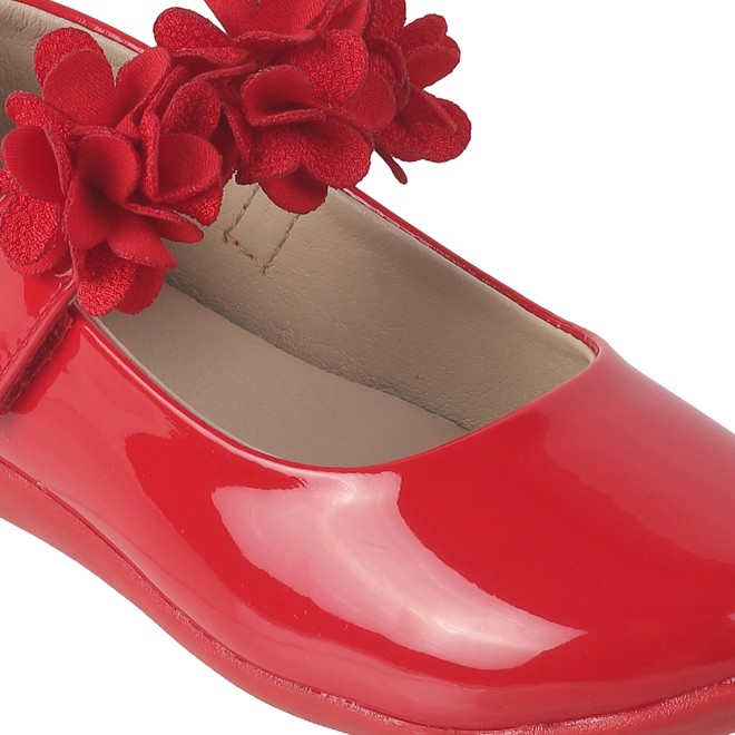 Kittens Girls Red Formal Ballerinas (SKU: 78-5665-18-26)