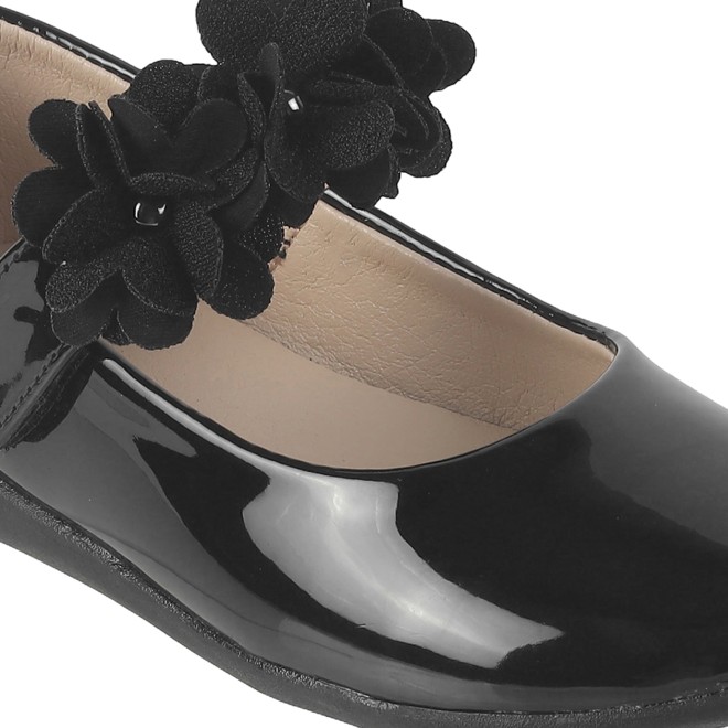 Kittens Girls Black-pat Formal Ballerinas (SKU: 78-5665-31-27)