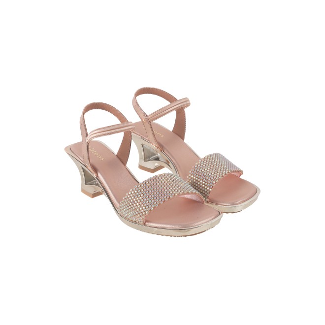 Kittens Girls Rose-gold Formal Sandals (SKU: 78-57106-52-31)