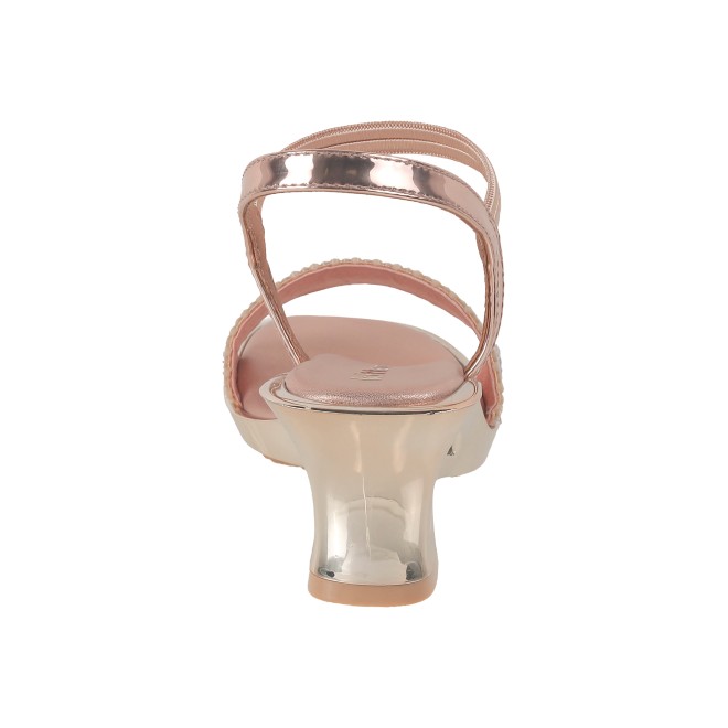 Kittens Girls Rose-gold Formal Sandals (SKU: 78-57106-52-31)