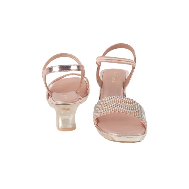Kittens Girls Rose-gold Formal Sandals (SKU: 78-57106-52-31)