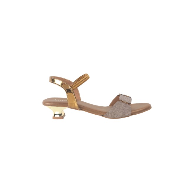 Kittens Girls Antic-gold Formal Sandals (SKU: 78-57112-28-31)