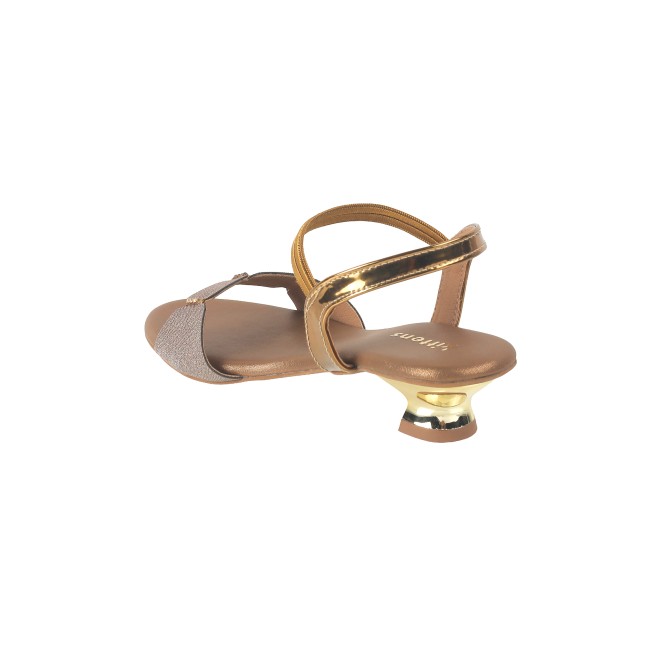 Kittens Girls Antic-gold Formal Sandals (SKU: 78-57112-28-31)