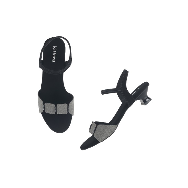 Kittens Girls Black Formal Sandals (SKU: 78-57112-11-31)