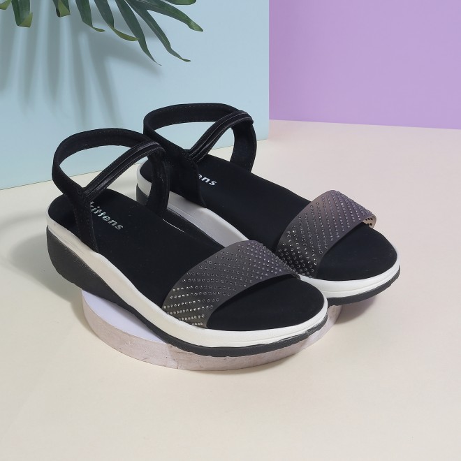 Kittens Girls Black Casual Sandals (SKU: 78-5721-11-30)