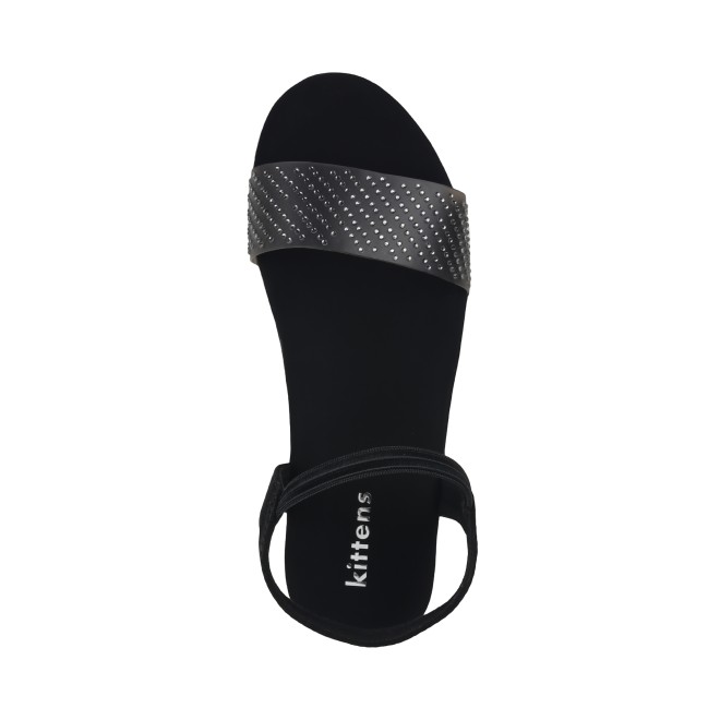 Kittens Girls Black Casual Sandals (SKU: 78-5721-11-30)