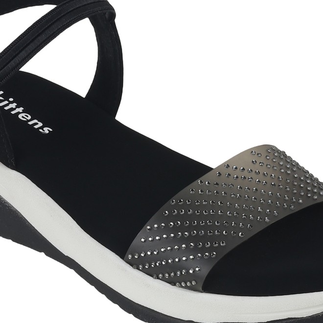 Kittens Girls Black Casual Sandals (SKU: 78-5721-11-30)