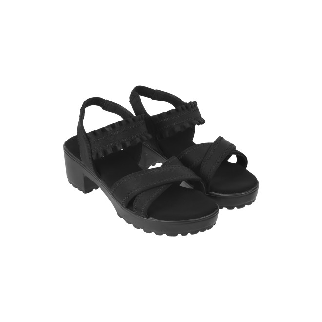 Kittens Girls Black Casual Sandals (SKU: 78-5733-11-32)